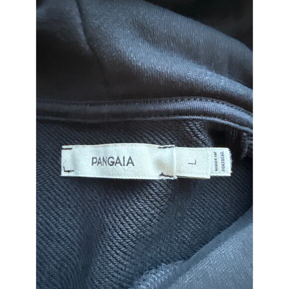 PANGAIA Organic Cotton Women's 365 Midweight Hoodie in Black Size Large - Picture 6 of 6